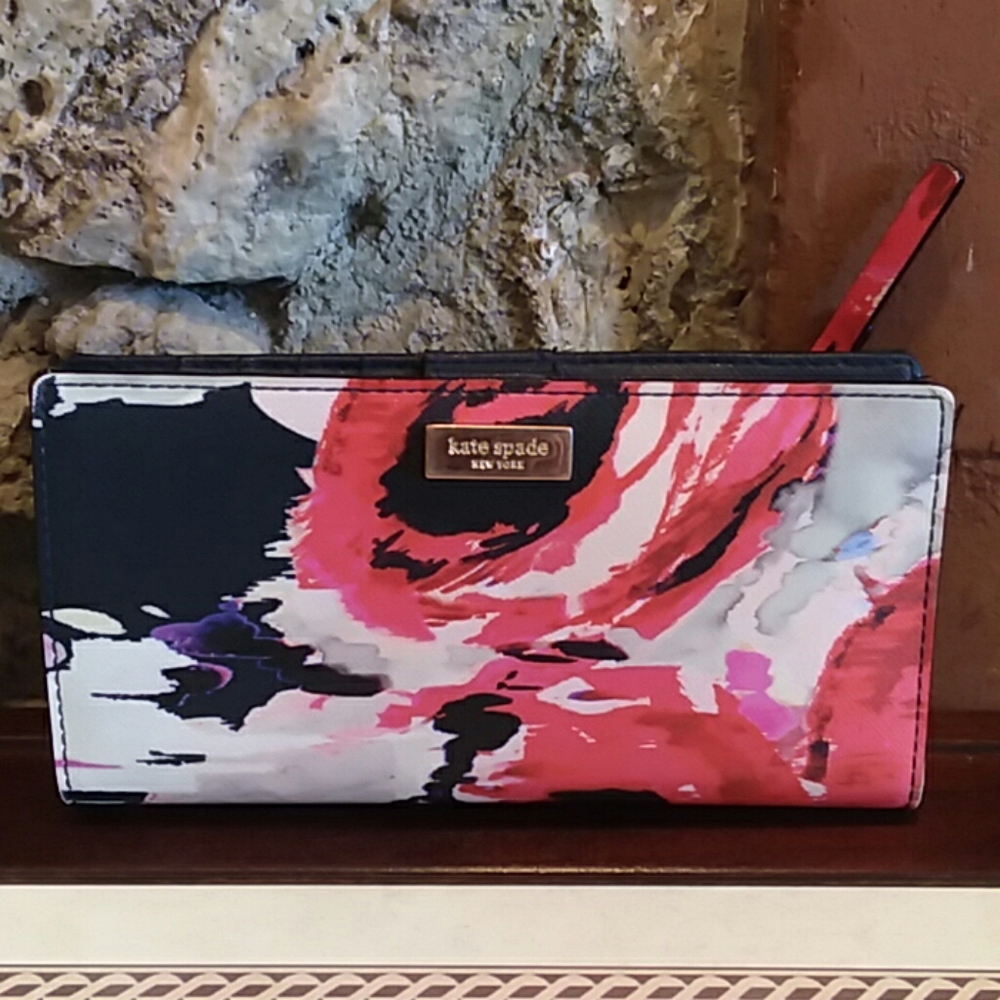Kate spade multi color wallet